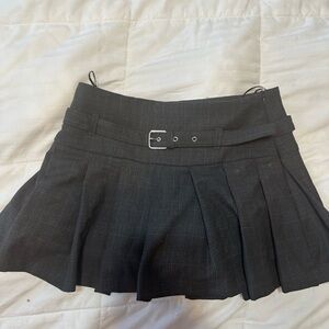 Zara Black Pleated Skirt